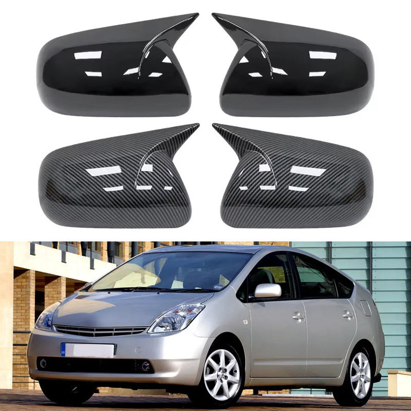 适用于05-10款丰田普锐斯Prius 牛角倒车镜盖后视镜外壳粘贴外饰