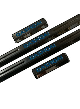 适用于08-22日产逍客迎宾踏板Qashqai门槛条装饰改装防刮饰条护板