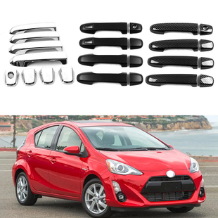 适用于 12-19款丰田普锐斯Prius C NHP10 门碗拉手车门把手用品