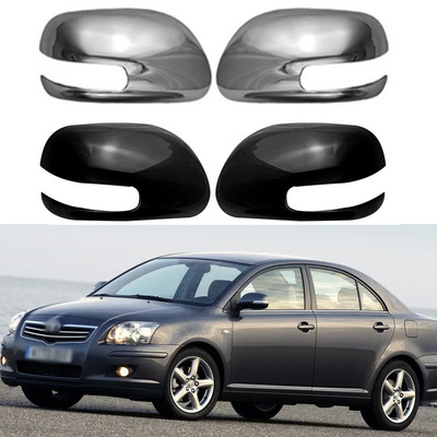 适用于03-08款丰田Toyota Avensis T250后视镜罩倒车镜壳汽车装饰