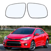 16款 适用于 起亚Forte汽车加热倒车镜反光镜后视镜镜片更换