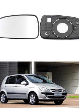适用于03-11款现代Hyundai Getz倒车镜片加热后视镜片