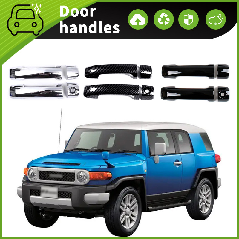 适用于 07-22款丰田FJ Cruiser车门把手装饰门碗拉手防刮保护贴