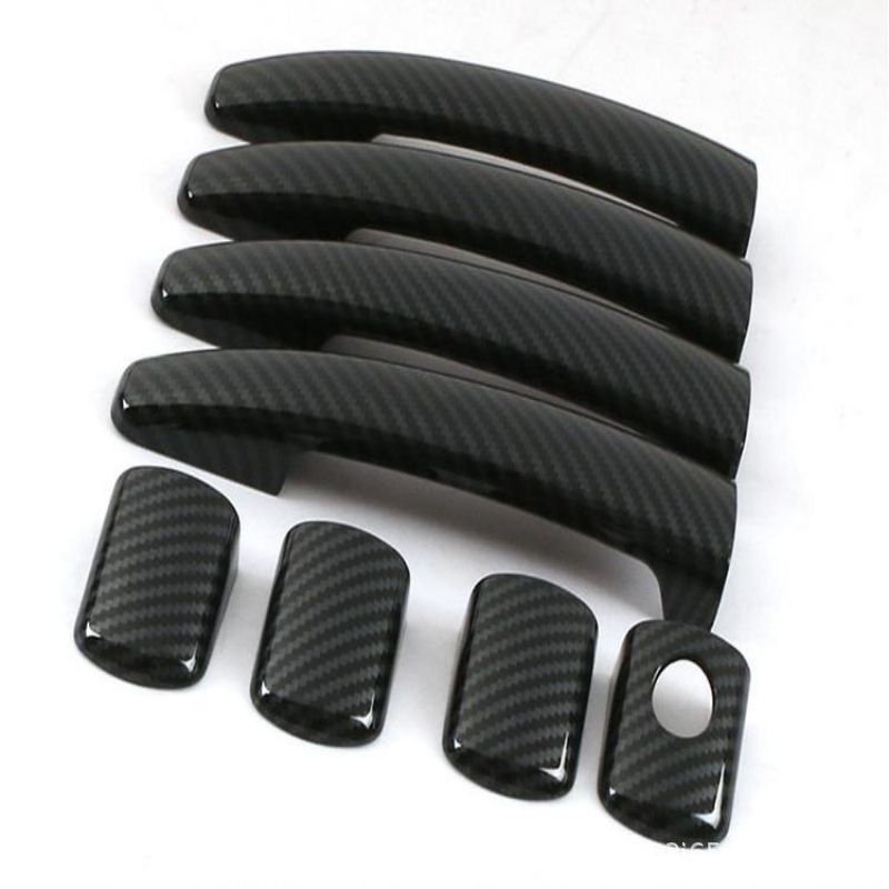 适用于Peugeot Expert Tepee 07-16款拉手车门外把手碳纤纹贴装饰