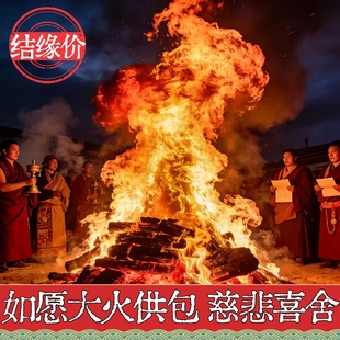 上供下施如愿大火供包元宝食子吉祥木金刚杵香薰粉五谷清净如法