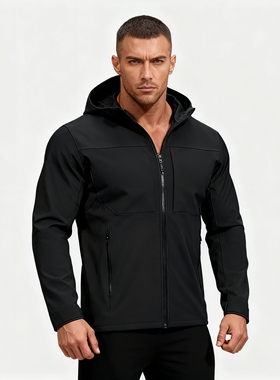 天际gama mx 软壳衣全压胶工艺透气加绒连帽外套春秋冬夹克软壳衣