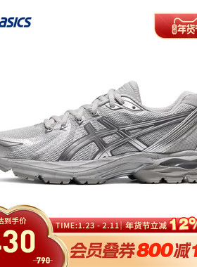 ASICS亚瑟士跑鞋女GEL-FLUX CN千禧风缓震回弹运动鞋1012B464-020