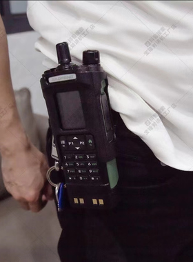 宝锋DM32/UV32对讲机大背夹原装正品宝峰背夹皮夹腰夹通用背夹挂