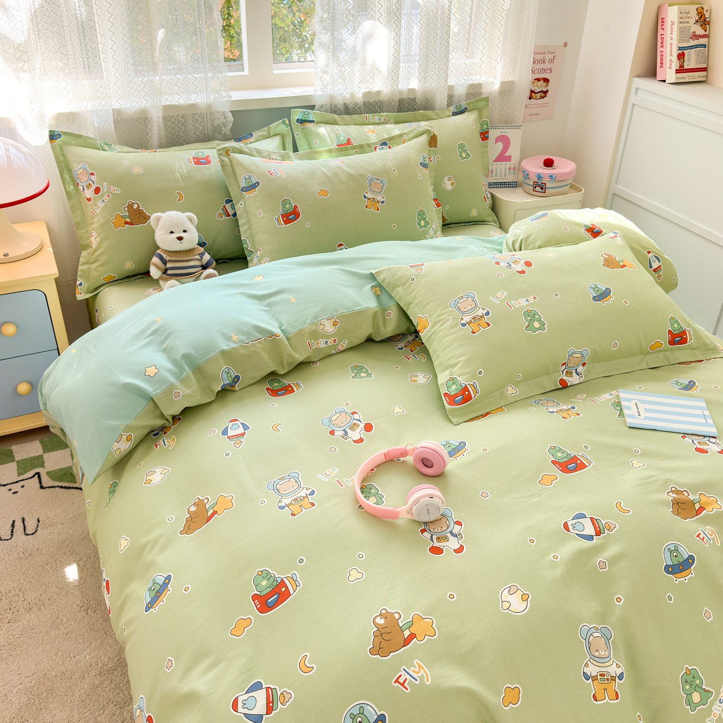 A类100%纯棉被套假一赔十