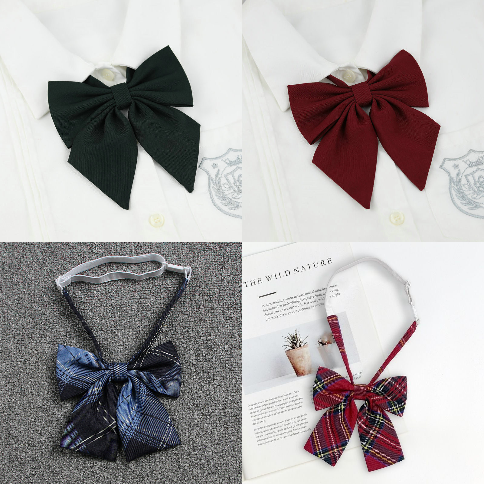 学院风校服日系蝴蝶结