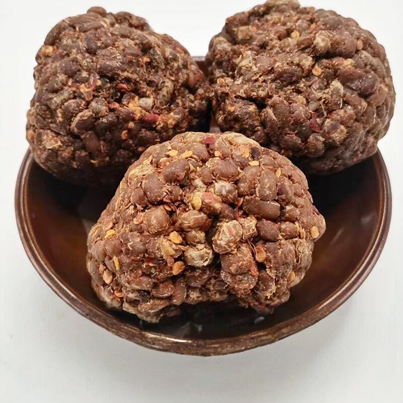 贵州特产风味豆豉粑 豆豉臭豆豉干豆豉遵义香辣 农家自制500g包邮