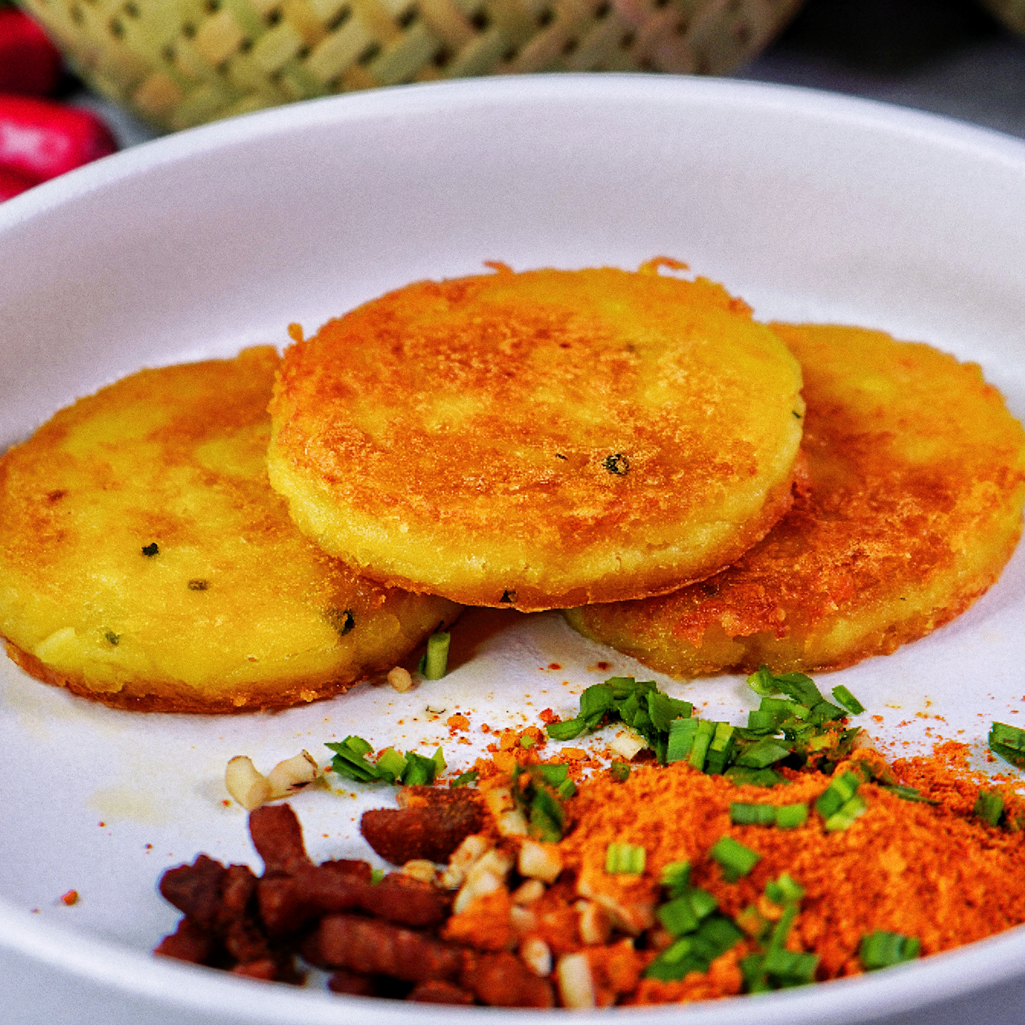 贵州贵阳洋芋粑粑网红土豆饼