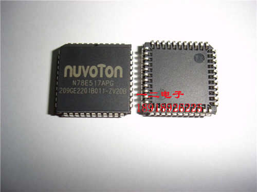 nuvoTon 新唐 N78E517APG PLCC 全新原装 无铅