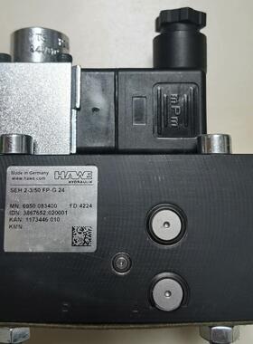 议价HAWE哈威SEH 2-3/50 FP-G 24调节阀 调速