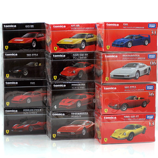 TOMY多美卡法拉利F40合金车模型玩具初回网限定黑盒旗舰