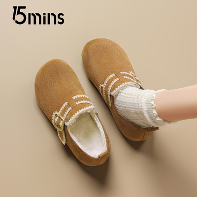 15mins全包勃肯鞋女2025新款