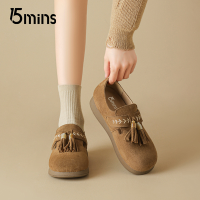 15mins全包勃肯鞋女士2025新款秋