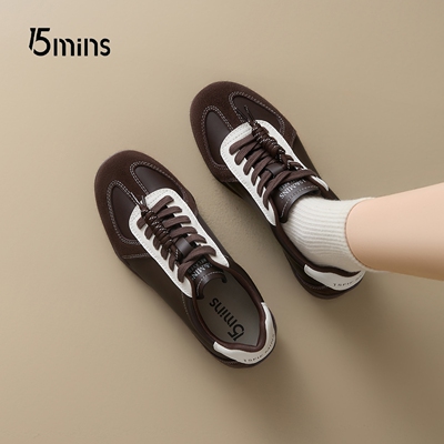 15mins德训鞋女秋冬季运动休闲鞋