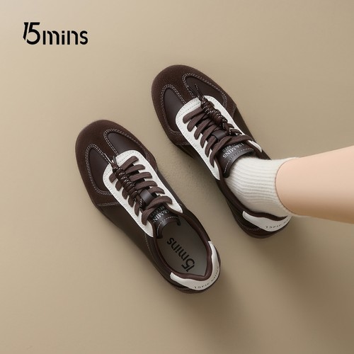 15mins德训鞋女秋冬季运动休闲鞋