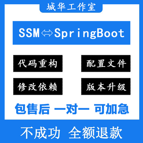 ssm框架项目转springboot框架项目Java代码调试web问题修改解决