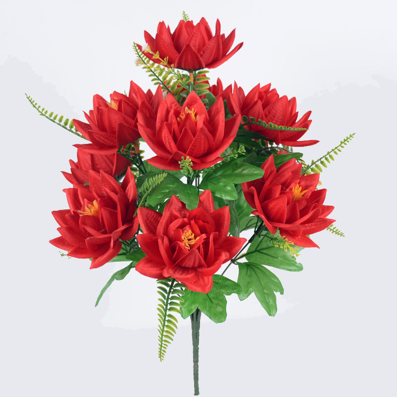 仿真花宝莲花家居厂家花束直销图片