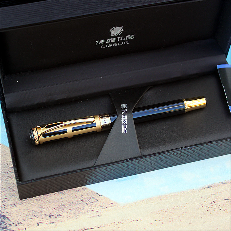 包邮英雄礼赞钢笔 高档明尖/美工送礼铱金笔免费刻字DIY个性设计