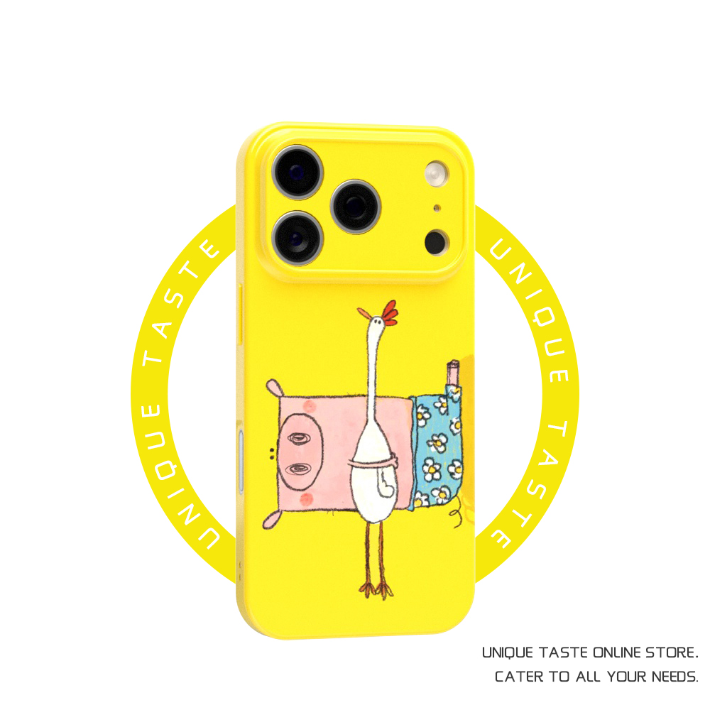 不要鸡动适用iPhone17promax苹果16小米15可爱mate70华为p80nova荣耀400小众12不撞壳手机壳11一加13红米vivo