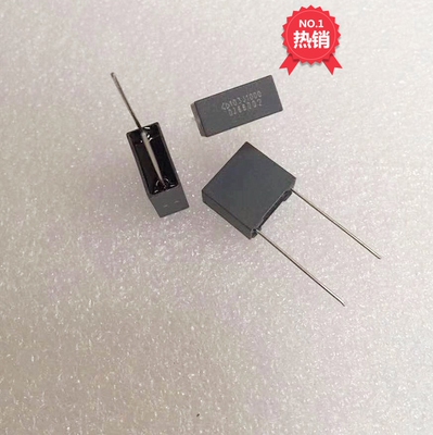 法拉安规电容 MMKP82 103J 1000V 10NF 0.01UF 脚距10MM校正电容