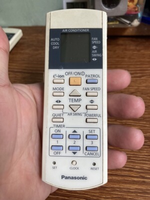 适用松下空调遥控器 RS-PS12QK-1 4498 4502-1 A75C3155 全新