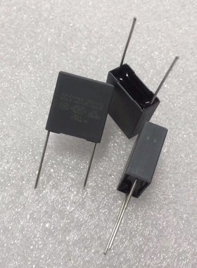 法拉安规电容 MKP62 474K 305~X2 474K 305V 275V 0.47uF脚距15MM