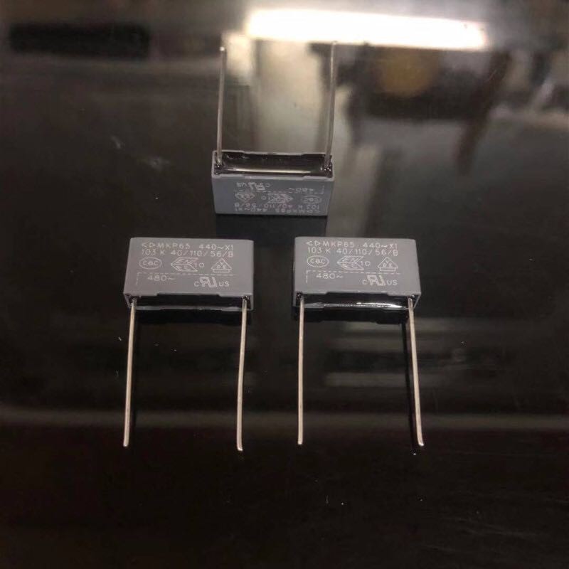 法拉安规电容 103K 440V X1 MKP65 103K 440VAC 0.01uF 脚距15MM