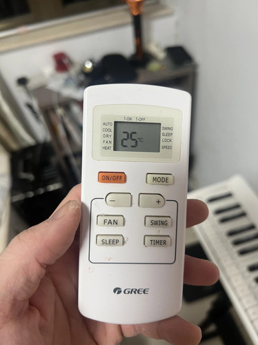 适用格力空调遥控器YX1F YX1F5F YX1F1 YX1F2 YX1F3 通用全新英文