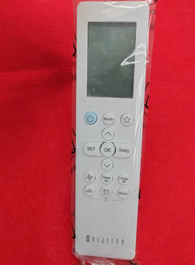 适用三菱空调原装遥控器 RYT502A002 RG10F(E)BGEF  英文外贸出口