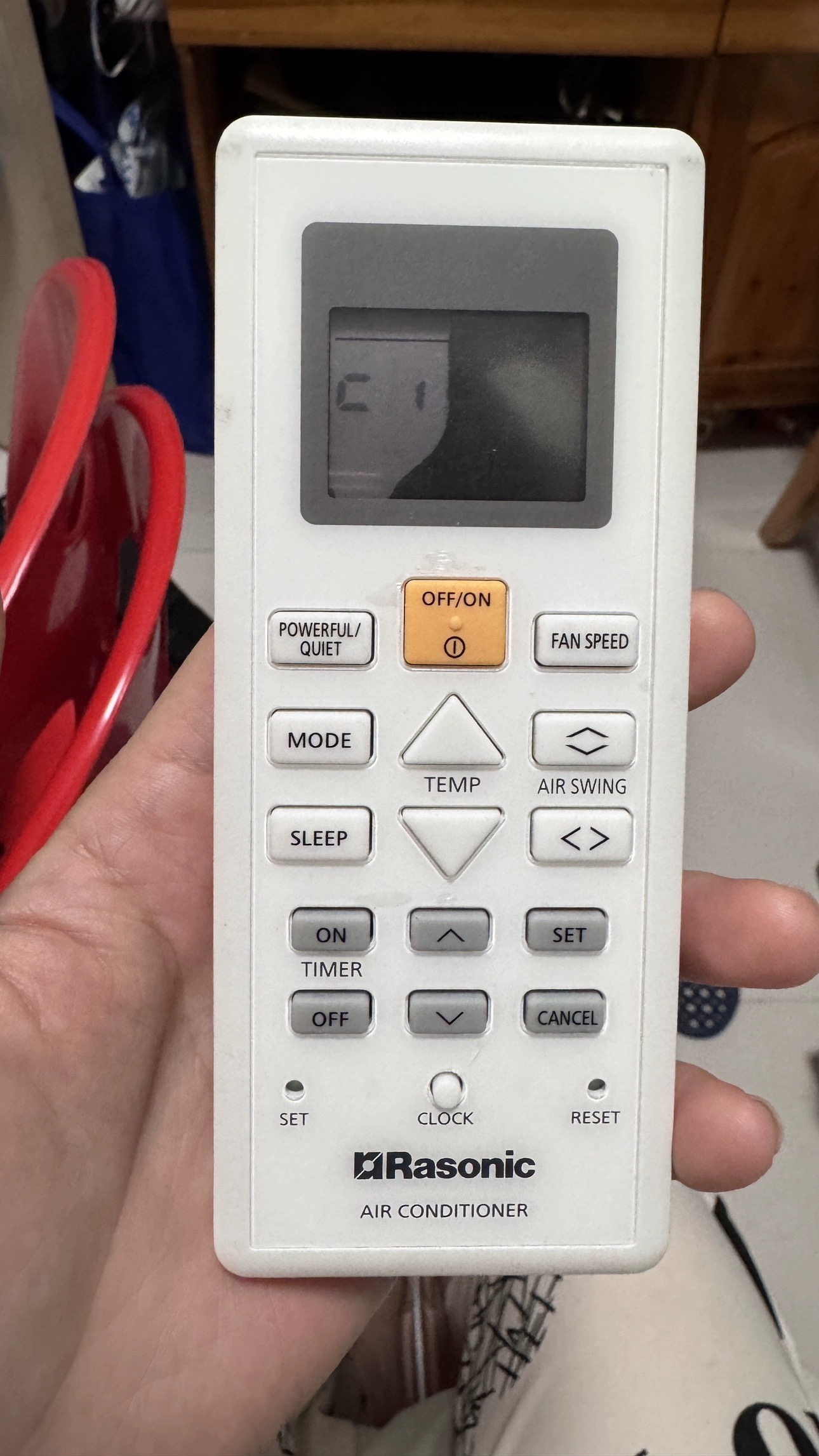 适用樂信Rasonic乐信13090 16800 04239 38400 00350 冷气遥控器