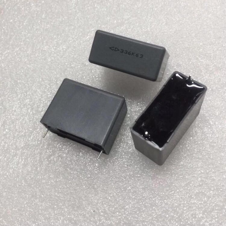 厦门法拉GD金属薄膜电容 336J 63V  C23 336J 63V 33uF P27MM全新