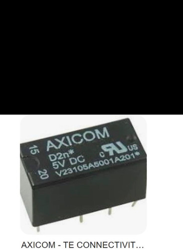 V23105A5001A201 5V 8脚 AXICOM继电器 V23105-A5505-A201 全新