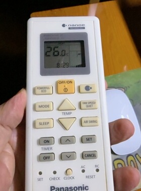 适用松下空调遥控器A75C18820 00410 01920 18090 10600 冷暖全新