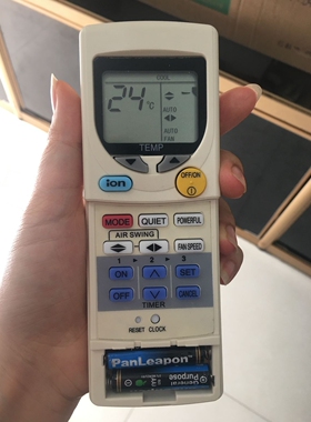 PANASONIC松下空调冷气机遥控器A75C2620 2624  2178 2195英文版