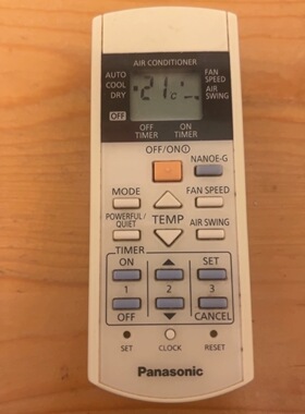 适用松下空调遥控器A75C4228 CS-V12NKA 3941 3942全新