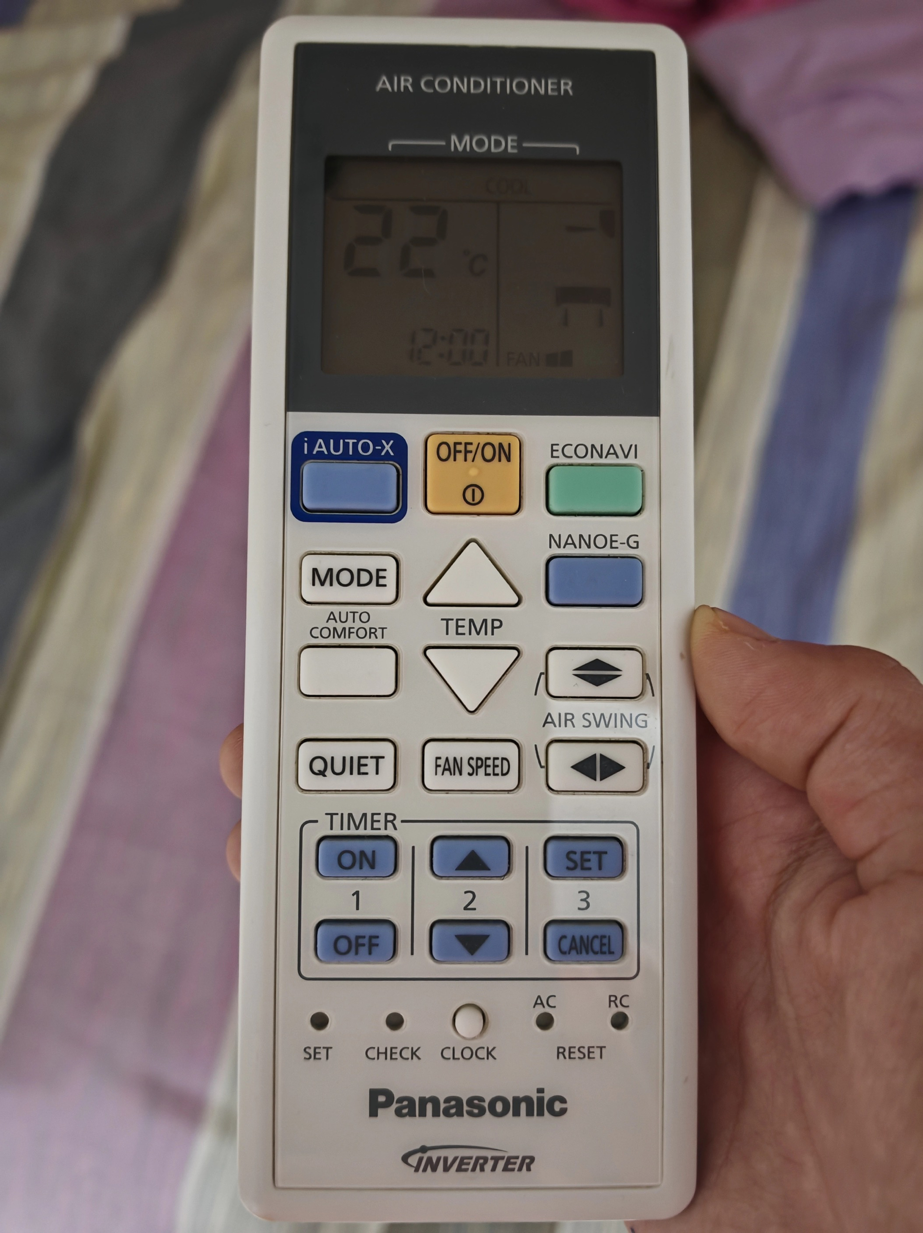 英文版松下空调遥控器CS-S13RKH RE9SKA 12SKA 18SKA 24SKA全新