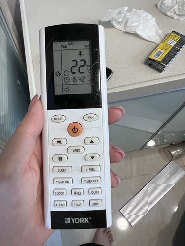适用YORK约克空调YACIFB YAC1FB YAC1FB6 YACIFBI遥控英文版