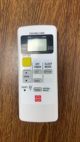 松下KDK风扇遥控器CELING FAN Z60WS K14Z9 F-M15E6 M60WWK K15Y6