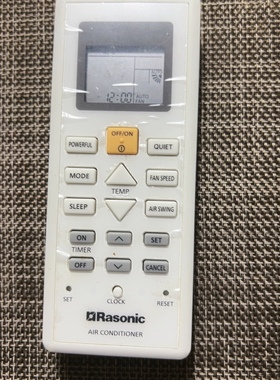适用松下樂信Rasonic乐信16800 04239 384000350 02570冷气遥控器
