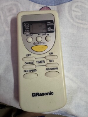Rasonic乐声樂信A75C2711 2780空调冷气机遥控器AC remote contro