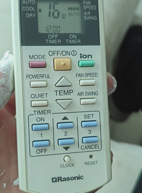 樂信Rasonic冷气机空调遥控器RS-C12DK A75C2602 2606 2632 2656