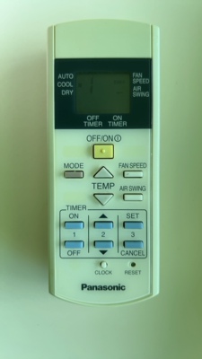 Rasonic乐信松下冷气机空调遥控器A75C3299 CS-PC18DKH 全新