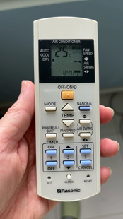 适用樂信Rasonic冷气机空调遥控器A75C4607 2925 3297 RS-V18RW