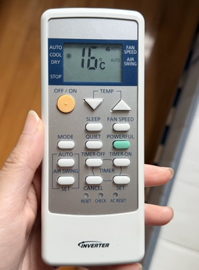 适用松下窗口机空调遥控器 ACXA75C21890 全新通用香港