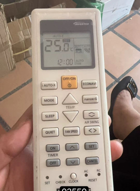 HK适用松下空调冷气机遥控器 03550 全新英文新款