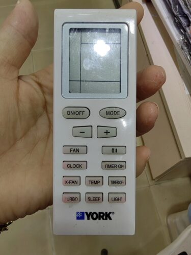 适用YORK约克空调遥控器 YB1F2 YB1FA 款式一样通用全新英文版